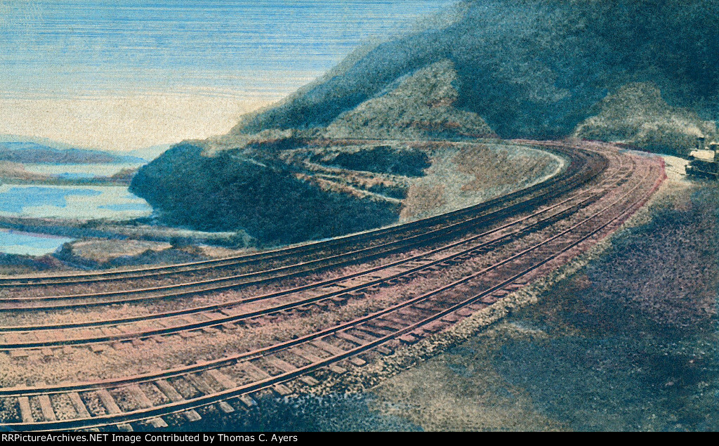 PRR Horse Shoe Curve, 1911